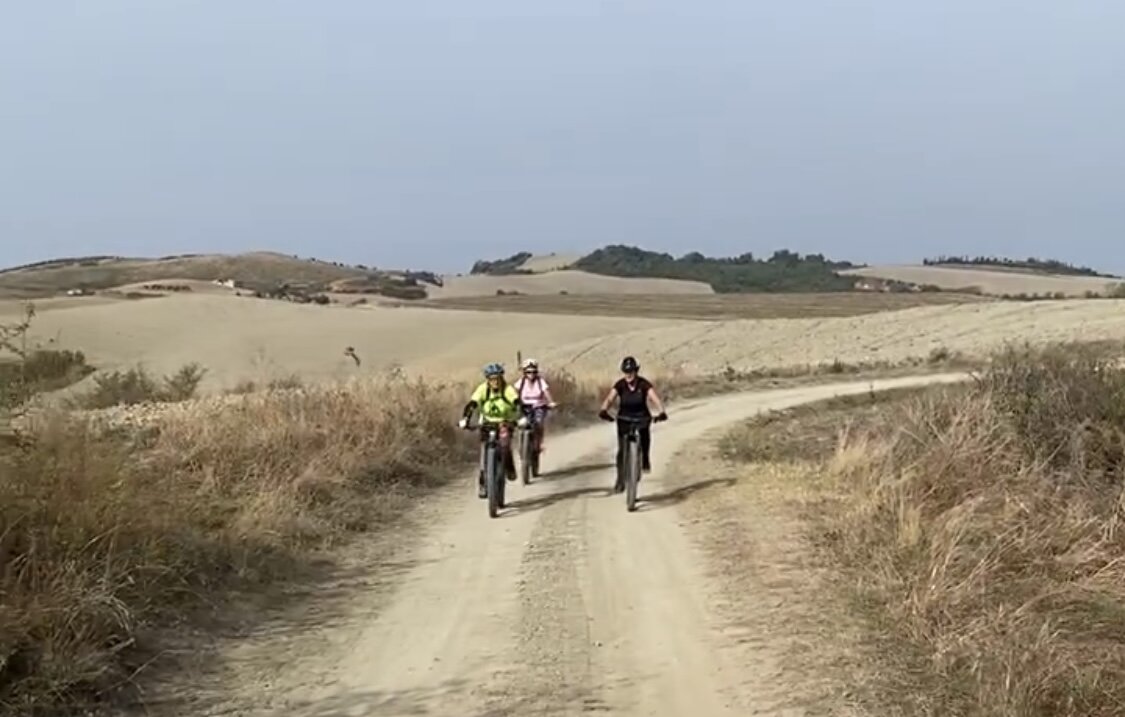 Tour E-Bike nelle Colline pisane Lajatico Terricciola + Degustazione cibo e vino